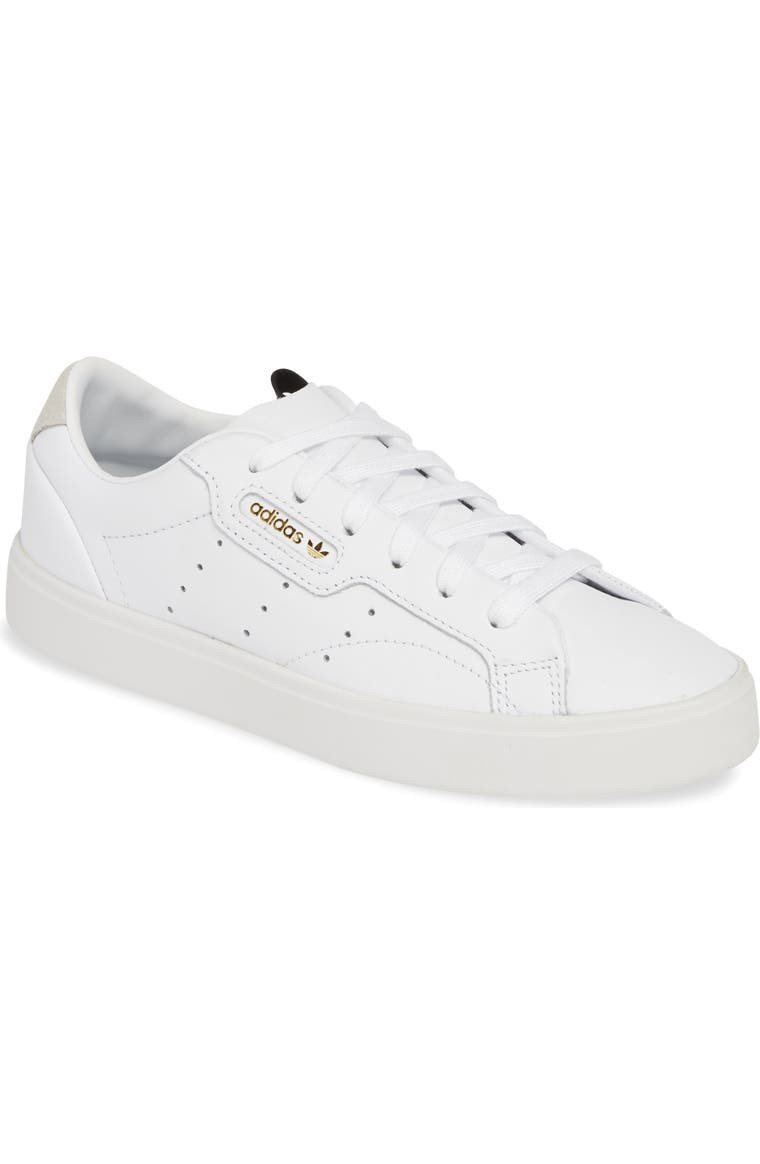 Sleek Leather Sneaker | Nordstrom