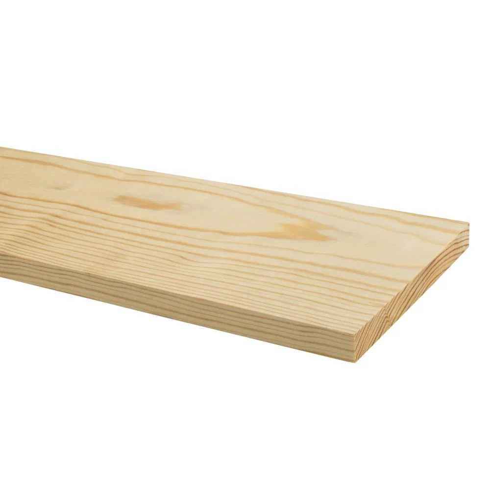 RELIABILT 1-in x 8-in x 8-ft Unfinished Select S4S Pine Softwood Board one_size | L51144818 | Lowe's
