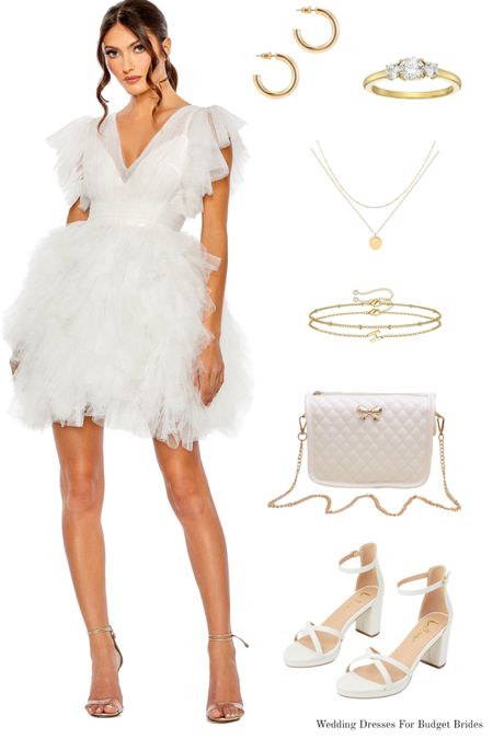 Rehearsal dinner outfit for the bride to be.

Event dress. Bridal shower dress. White chunky heels. Wedding heels. Wedding shoes. Cocktail party dress. Bachelorette party dress. Nashville outfit. Las Vegas outfit. Party dress. Bridal. Engagement photo shoot dress.

#LTKwedding #LTKparties #LTKSeasonal