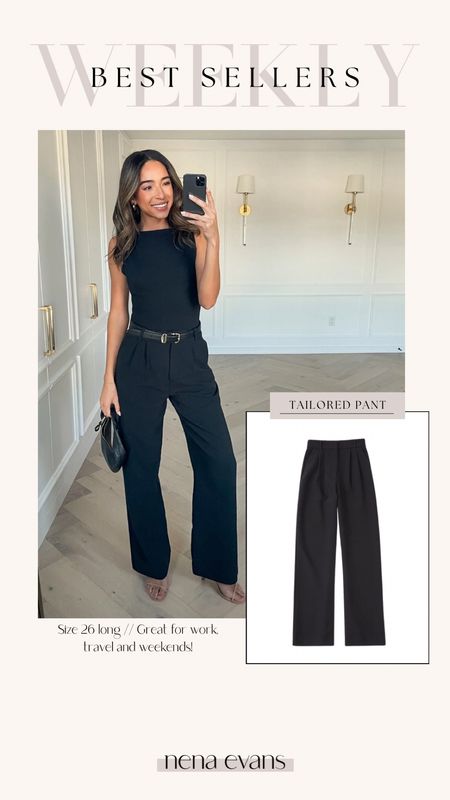 Weekly best sellers! Wearing size xs bodysuit, 26 long tailored pant 


Dinner outfit 
Casual outfit
Spring outfit 
Weekend outfit 

#LTKfindsunder100 #LTKstyletip #LTKworkwear