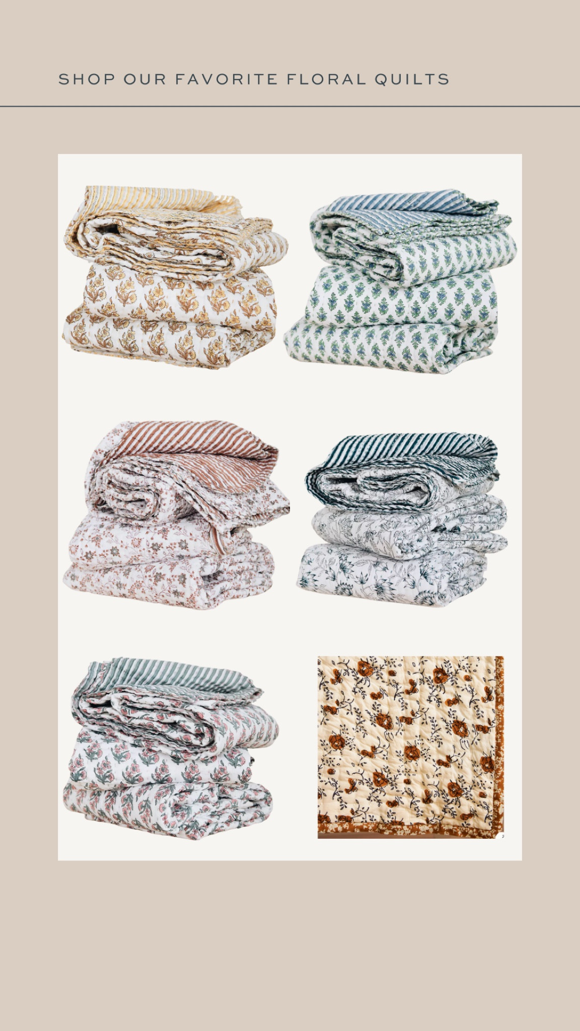 Spring Week: favorite floral throws 

#LTKhome