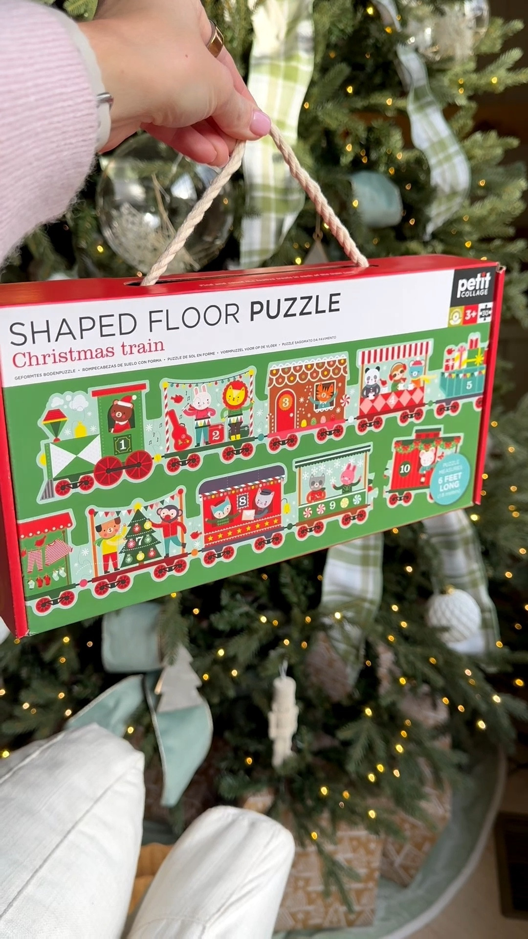 A fun Christmas puzzle for your little ones! 

The elf came back and brought a fun train puzzle for the boys to put together! It’s double sided too - for double the fun! 

Elf on the shelf, Christmas puzzle, stocking stuffer, gift idea for littles

#LTKGiftGuide #LTKHoliday #LTKKids