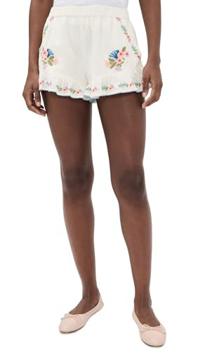 Show Me Your Mumu Women's Cannes Shorts, Wild Meadow Embroidery, S | Amazon.com | Amazon (US)