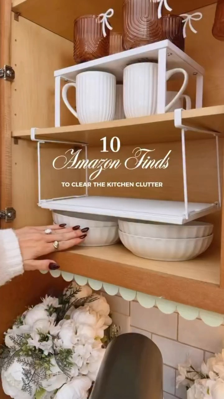Amazon finds to remove the kitchen clutter!