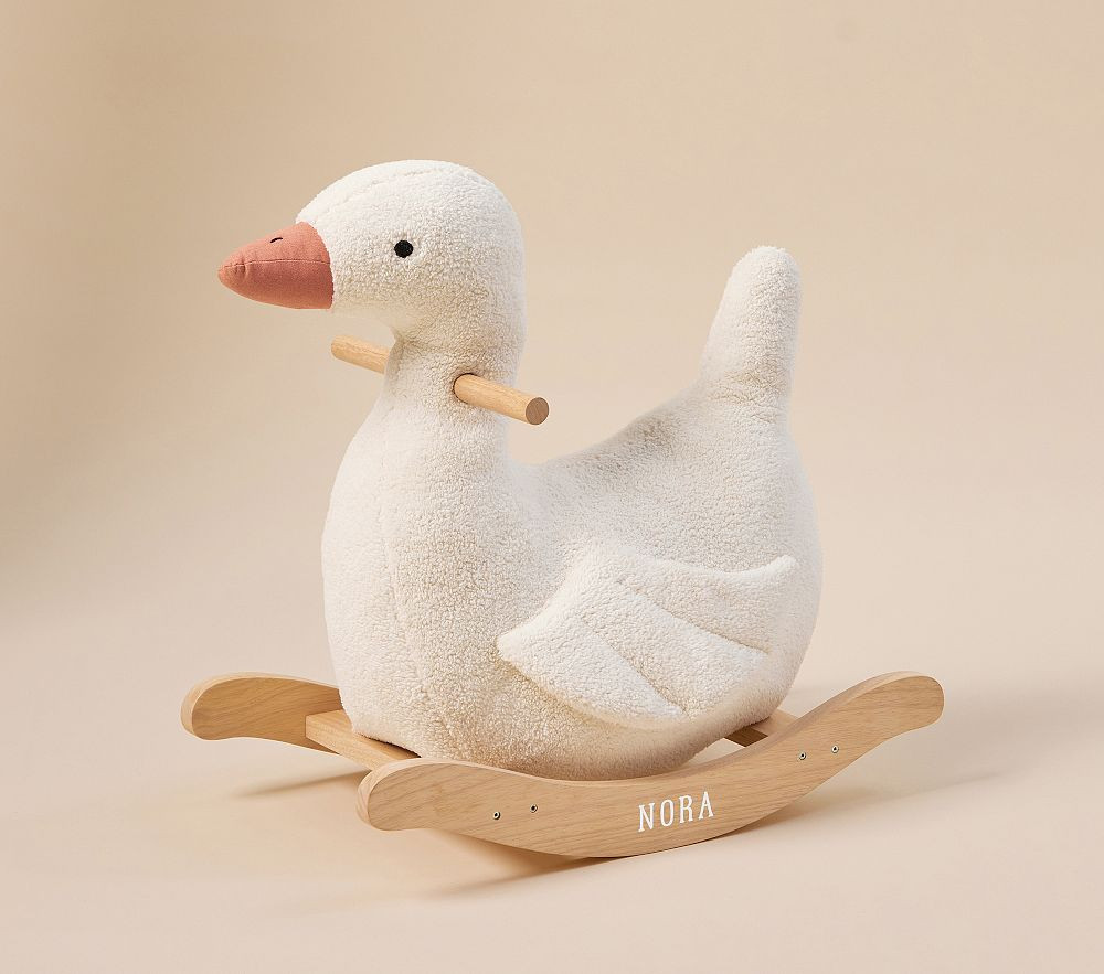 Duckling Plush Nursery Rocker | Pottery Barn Kids