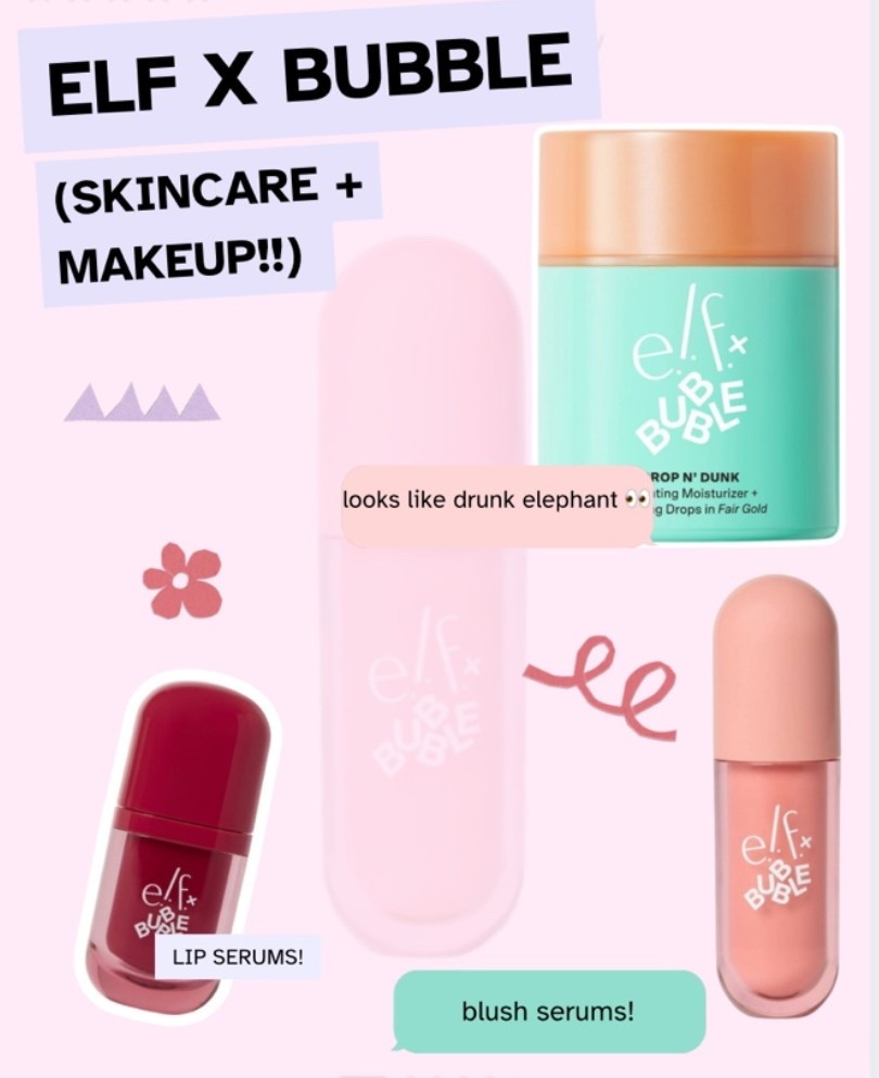 Elf x Bubble collab! Skincare meets makeup (at elf prices!!) #elf #tween #tweenfinds #teen #bubbleskincare #backtoschool #targetfinds #newattarget #beauty #beautyonabudget

#LTKselfcare #LTKgrwm #LTKmomlife