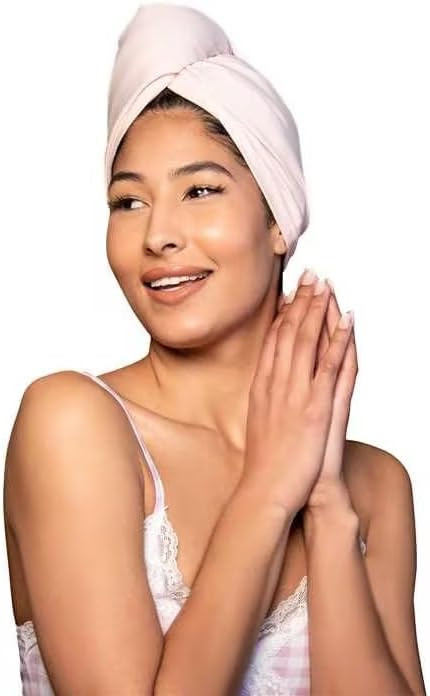Tee Shirt Drying Wrap, Frizz Free, Soft & Lightweight&Flexible, Hair Drying Turban, Gentle Drying... | Amazon (US)