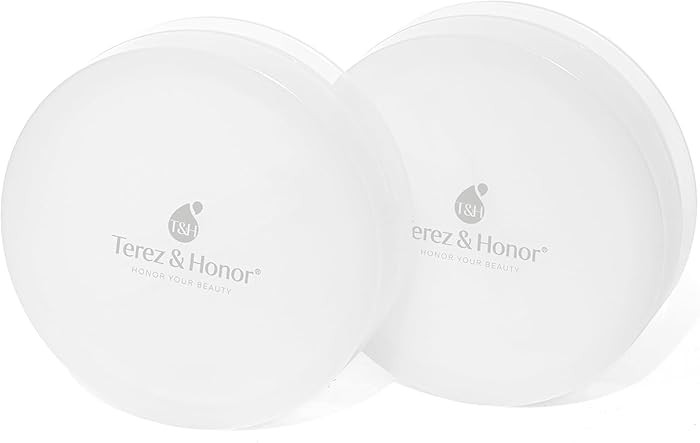 Small Travel Containers for Skincare: 2 Jars Korean Mini Containers with Lids for Toner Pads & Un... | Amazon (US)