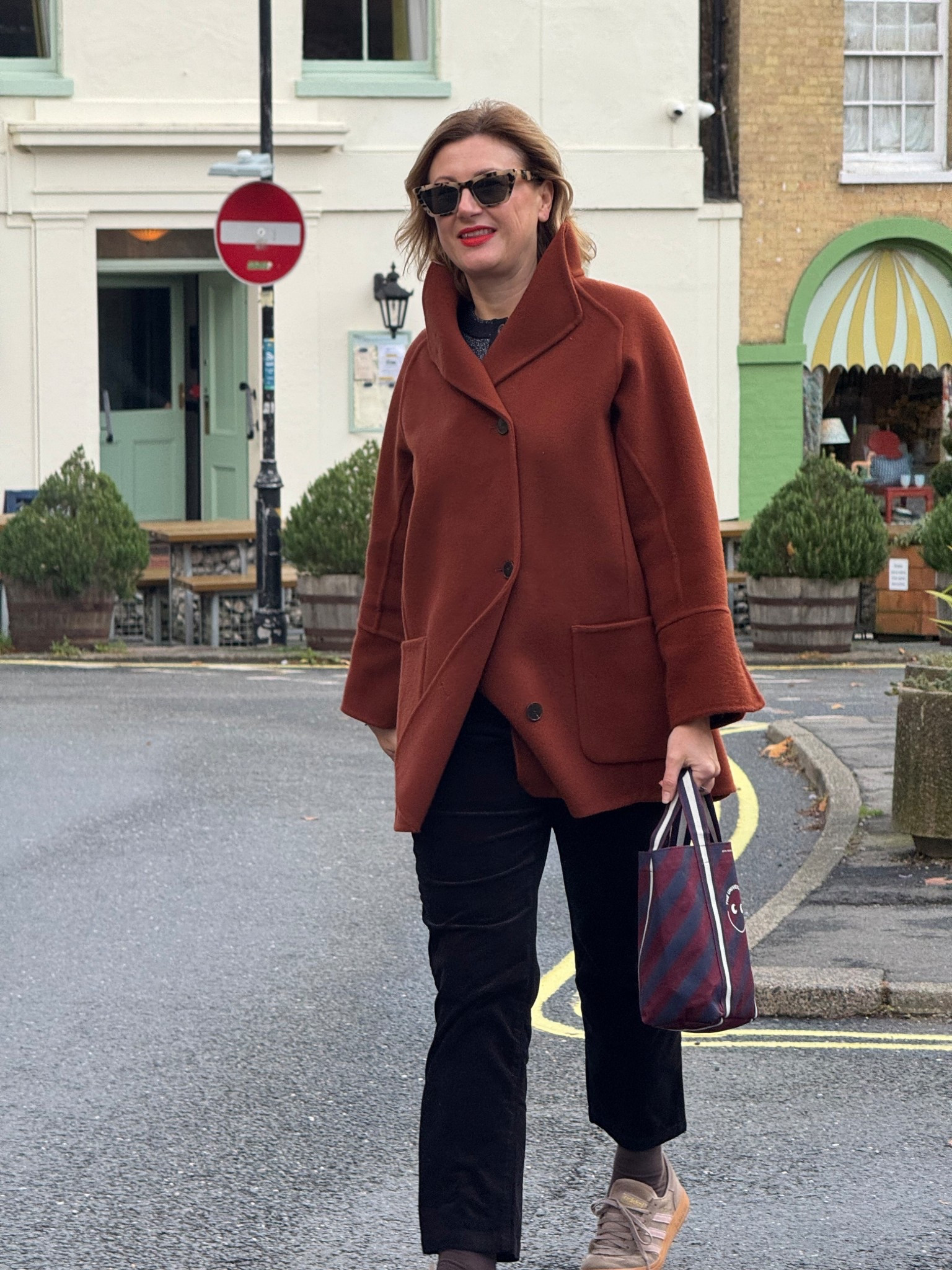 Wool coat
Sezane
Wearing size 12

#LTKeurope #LTKwinter #LTKuk
