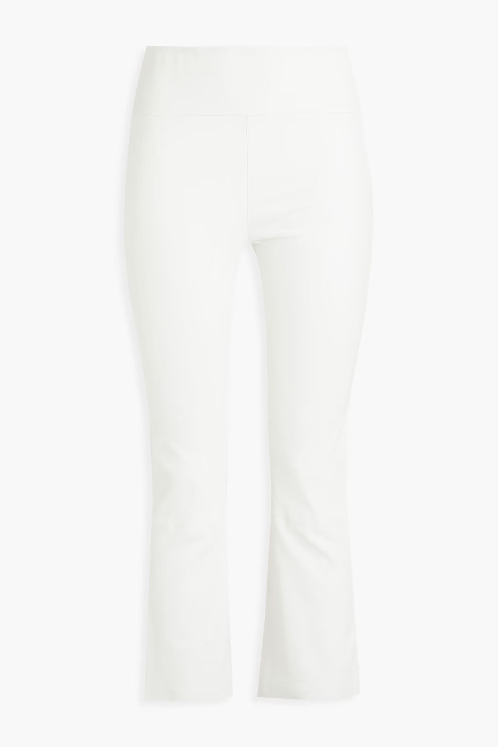 Leather kick-flare pants | The Outnet (UK and Europe)