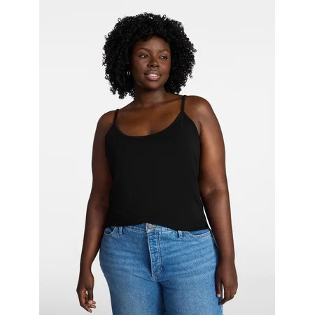 Terra & Sky Women s Plus Size Cami Top Size 0X-5X | Walmart (US)
