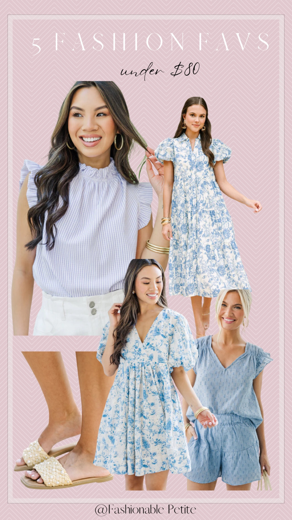 Summer outfit favs from Shop the Mint! Under $80. I love these blue and white floral dresses!

Summer outfit. Summer dress. Affordable outfit. Floral dress. 

#LTKFindsUnder100