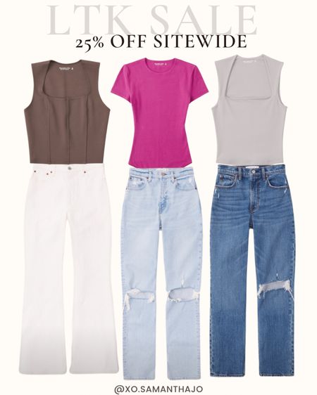 Abercrombie LTK Sale 25% off 

White flare jeans - curve love - straighten jeans - distressed jeans - spring outfits - body suits square neck body suit - skims look for less

#LTKsalealert #LTKSale #LTKstyletip