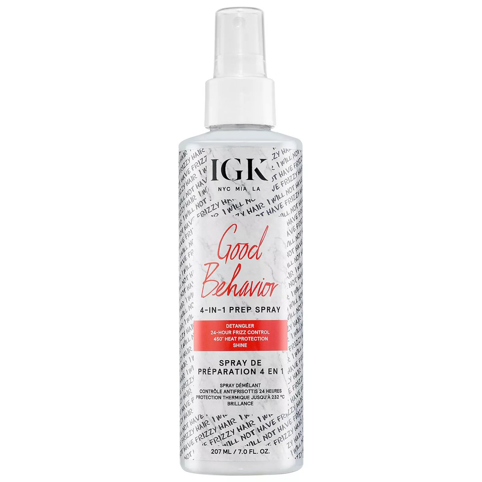 IGK Good Behavior 4-in-1 Prep Spray, Size: 7 FL Oz, Multicolor | Kohl's