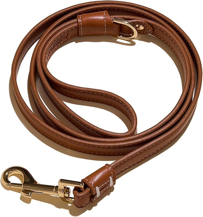 Brown Leather Leash 4ft x 3/4" - Stylish Soft Leather Leash for Dog Training & Walking | Amazon (US)