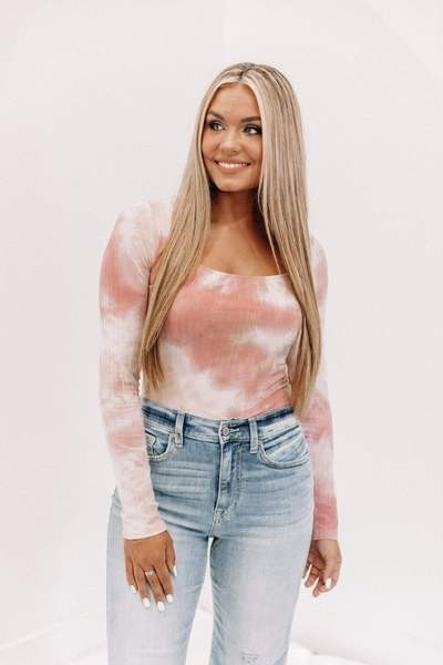 In A Mood Tie Dye Bodysuit | Lane 201 Boutique