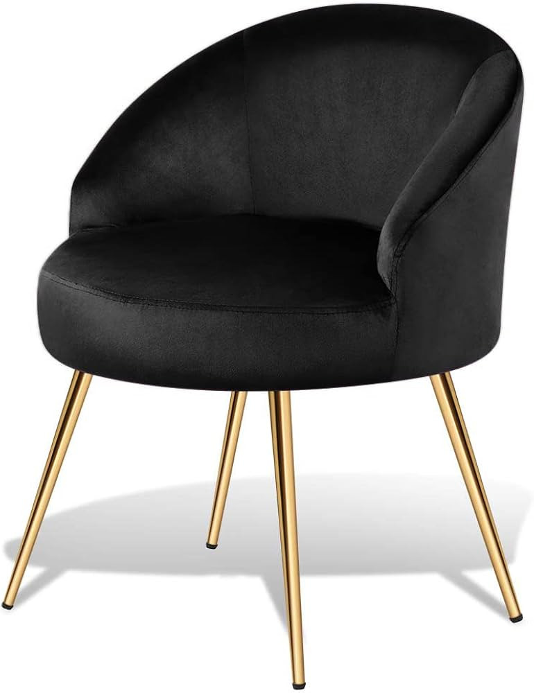 Magshion SpaceSaving Vanity Stool Accent Chair Armchair Living Room Chair Leisure Chairs Makeup Bath | Amazon (US)