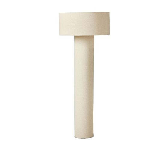 Carver Linen Floor Lamp (60") | Pottery Barn (US)
