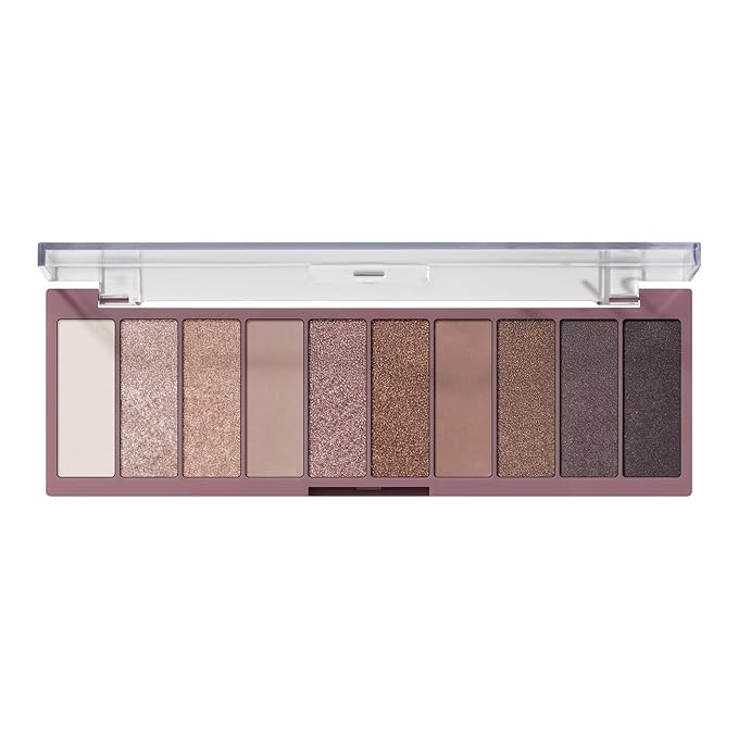 e.l.f. Perfect 10 Eyeshadow Palette, Ten Ultra-pigmented Shimmer & Matte Shades, Vegan & Cruelty-... | Amazon (US)