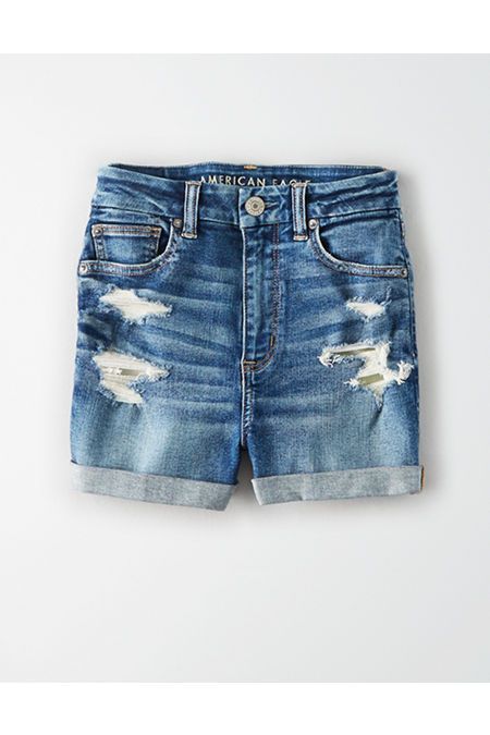 AE Ne(X)t Level Curvy High-Waisted Short Short | American Eagle Outfitters (US & CA)
