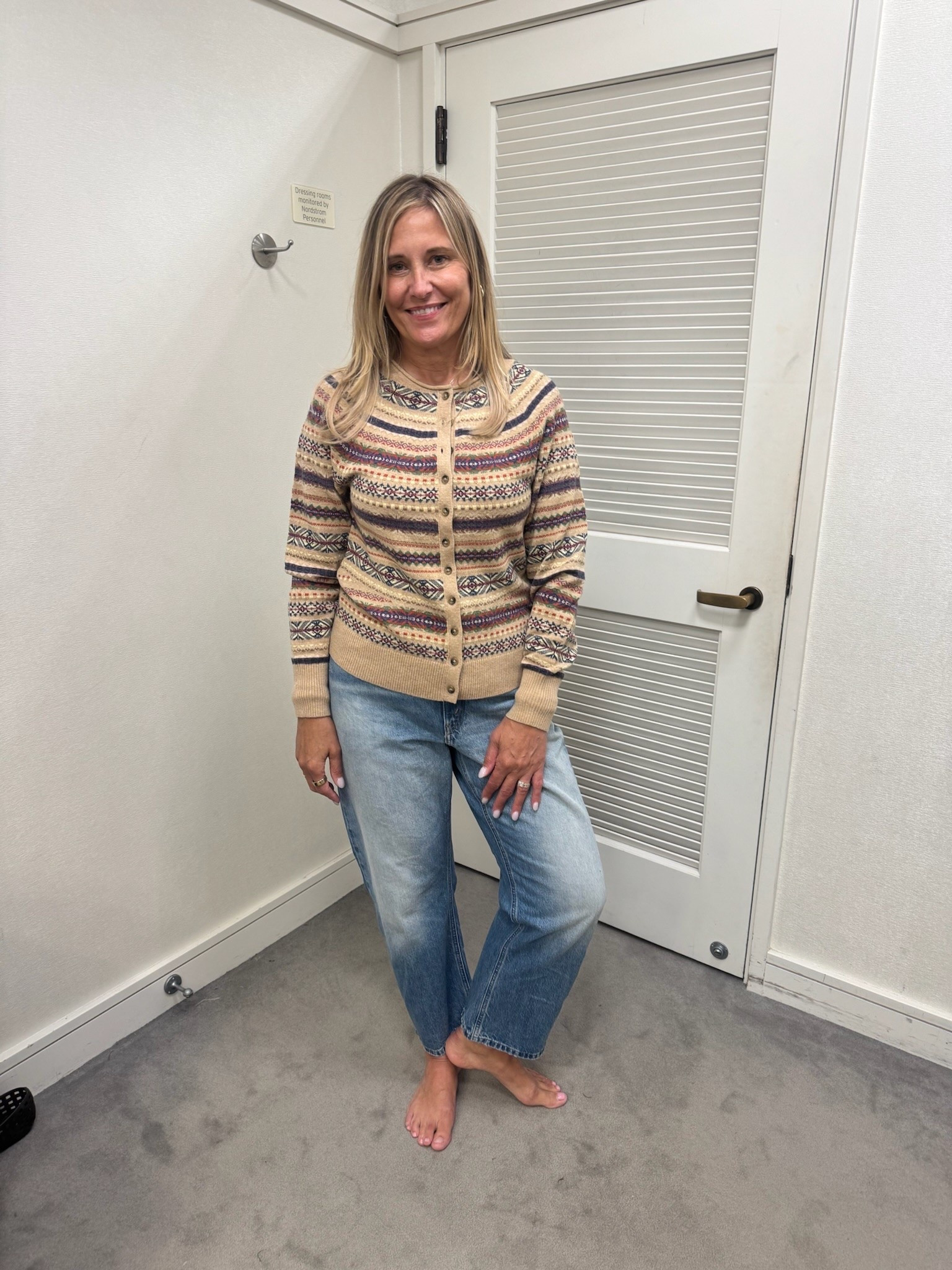 This Fair Isle wool-blend cardigan is one of my favorite finds from the Nordstrom Anniversary Sale. It’s going to be so good for fall and winter, and I love the classic pattern for layering with jeans, pants, or dresses. This is the perfect time to grab it while it’s marked down.

#LTKSaleAlert #LTKOver40 #LTKMidsize