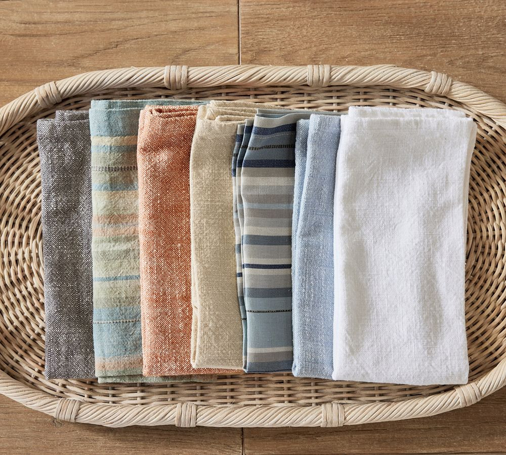 Organic Cotton Casual Napkins | Pottery Barn (US)