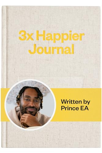Intelligent Change Prince EA 3x Happier Journal - Guided Self Care 2025 Gratitude, For Men and Women with Daily Prompts, Inspirational Guides and Motivation for Enhanced Joy, Mindfulness & Well-Being | Amazon (US)