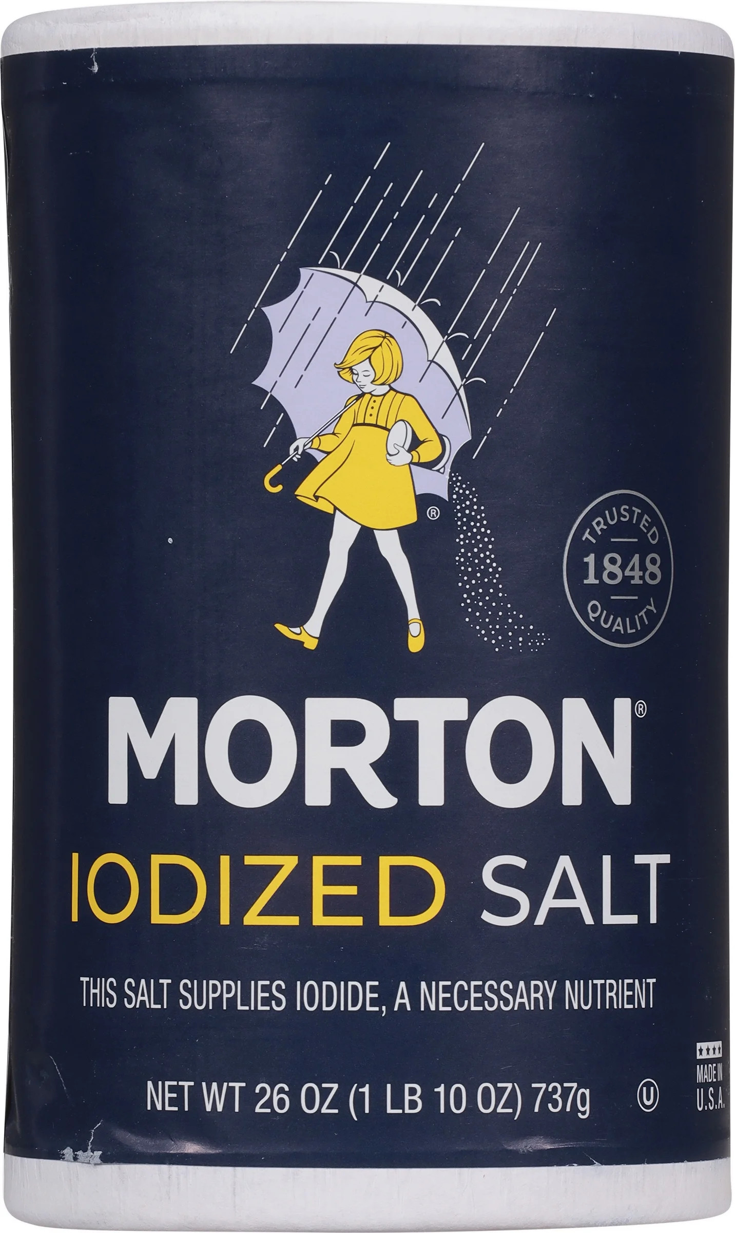 Morton Salt, Iodized, 26 Ounce | Walmart (US)