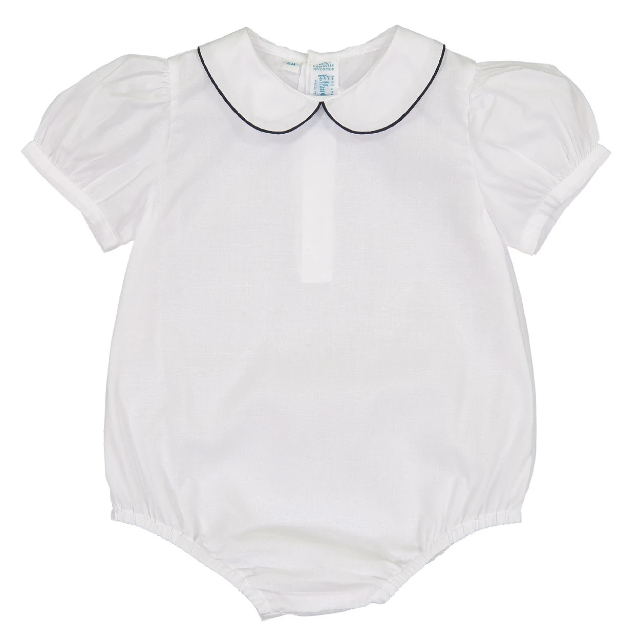 Girls Peter Pan Collar Onesie Shirt | Feltman Brothers