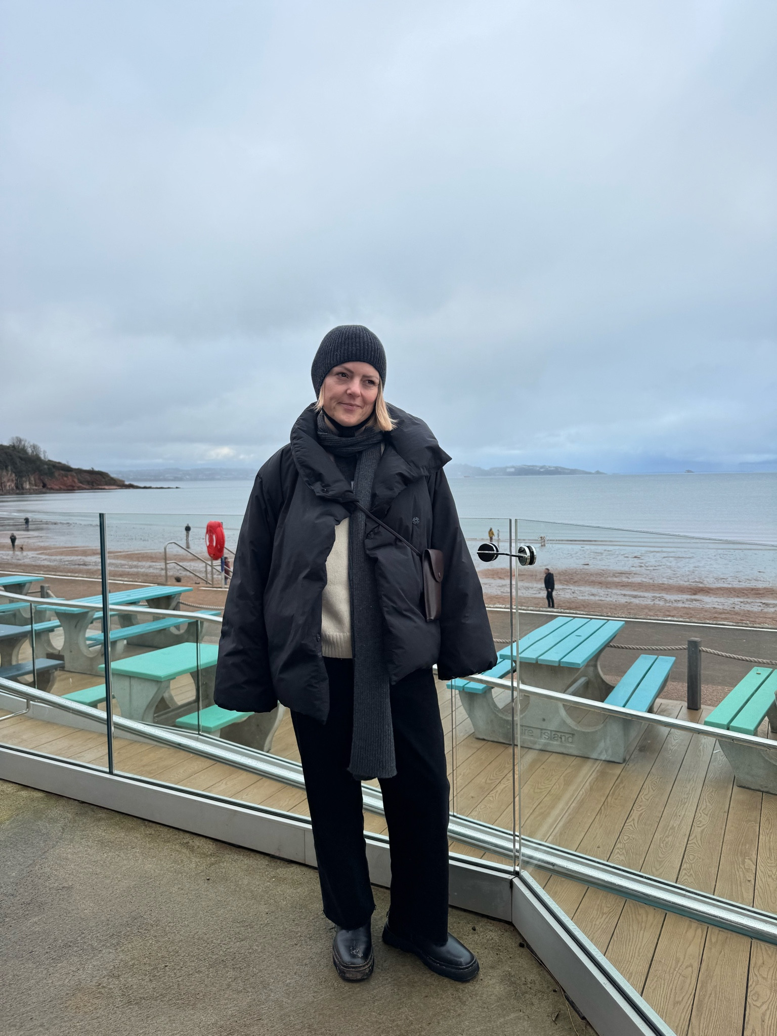 Jacket wearing a size small 
Jumper sold out but linked others. Wearing a M in the toteme jumper 
Jeans wearing a 28
