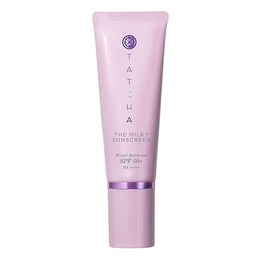 TATCHA The Milky Sunscreen, Broad Spectrum SPF 50+ PA+++ | Daily Light-Weight Sun Protection with... | Amazon (US)