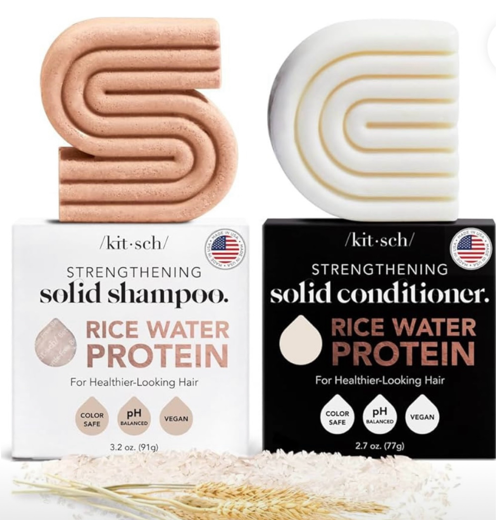 Thought I would give these a try ! 

I have read many reviews on these shampoo bars and decided to give them a try based on all the reviews .   

I have to say I love the way it lathers up and how soft it makes my hair .  

I will keep you posted on long term effects .   

There is many different kinds to try but I went with these particular rice protein ones .   

Can be ordered through Amazon 

Kitsch shampoo bars @amazon

#shampoobar
#riceprotein
#latherup
#vegan
#strengthens
#moisturizes
#longlasting

#LTKbeauty #LTKcanada