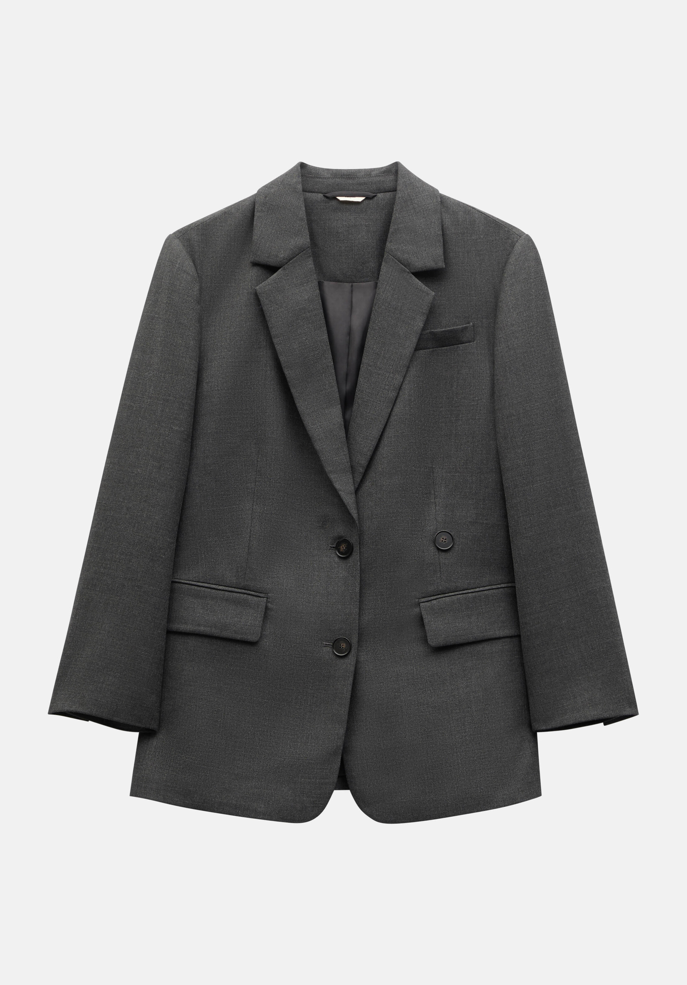 Carla Tailored Wool Blend Blazer | Hush UK