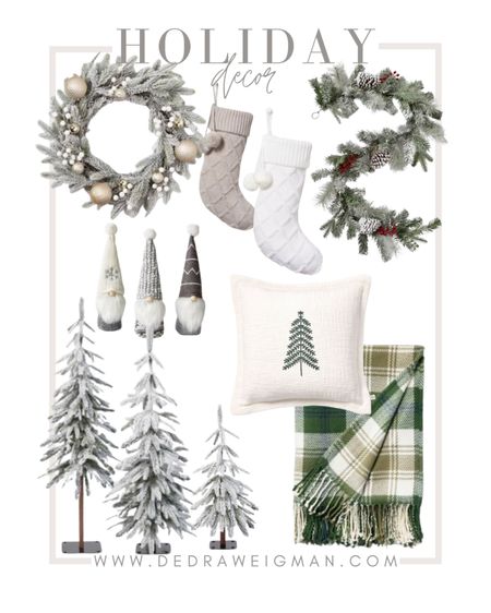 Christmas decor inspiration! 

#holidaydecor #christmasdecor #christmaswreath #garland 

#LTKHoliday #LTKSeasonal #LTKstyletip