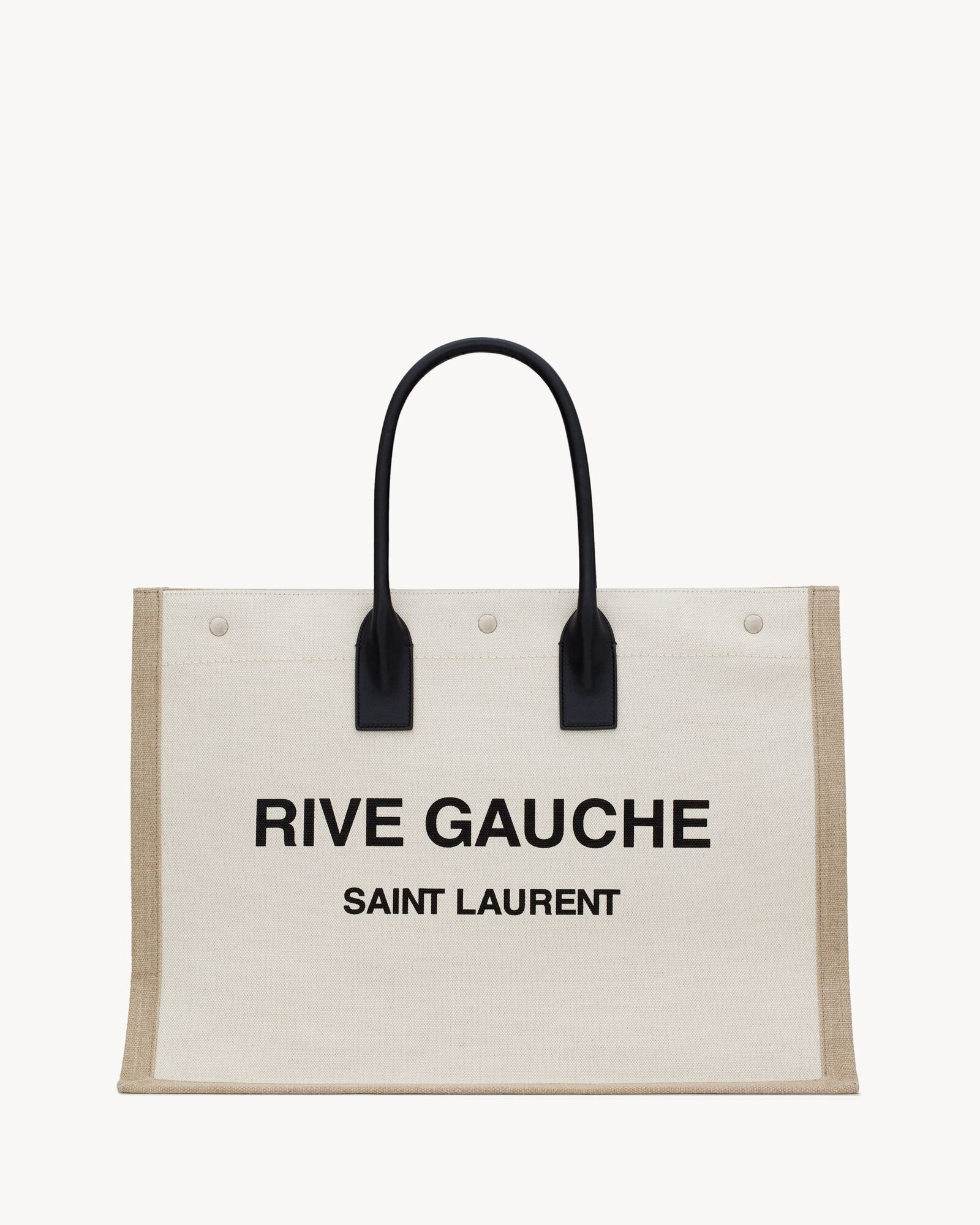 rive gauche tote  in canvas | Saint Laurent Inc. (Global)
