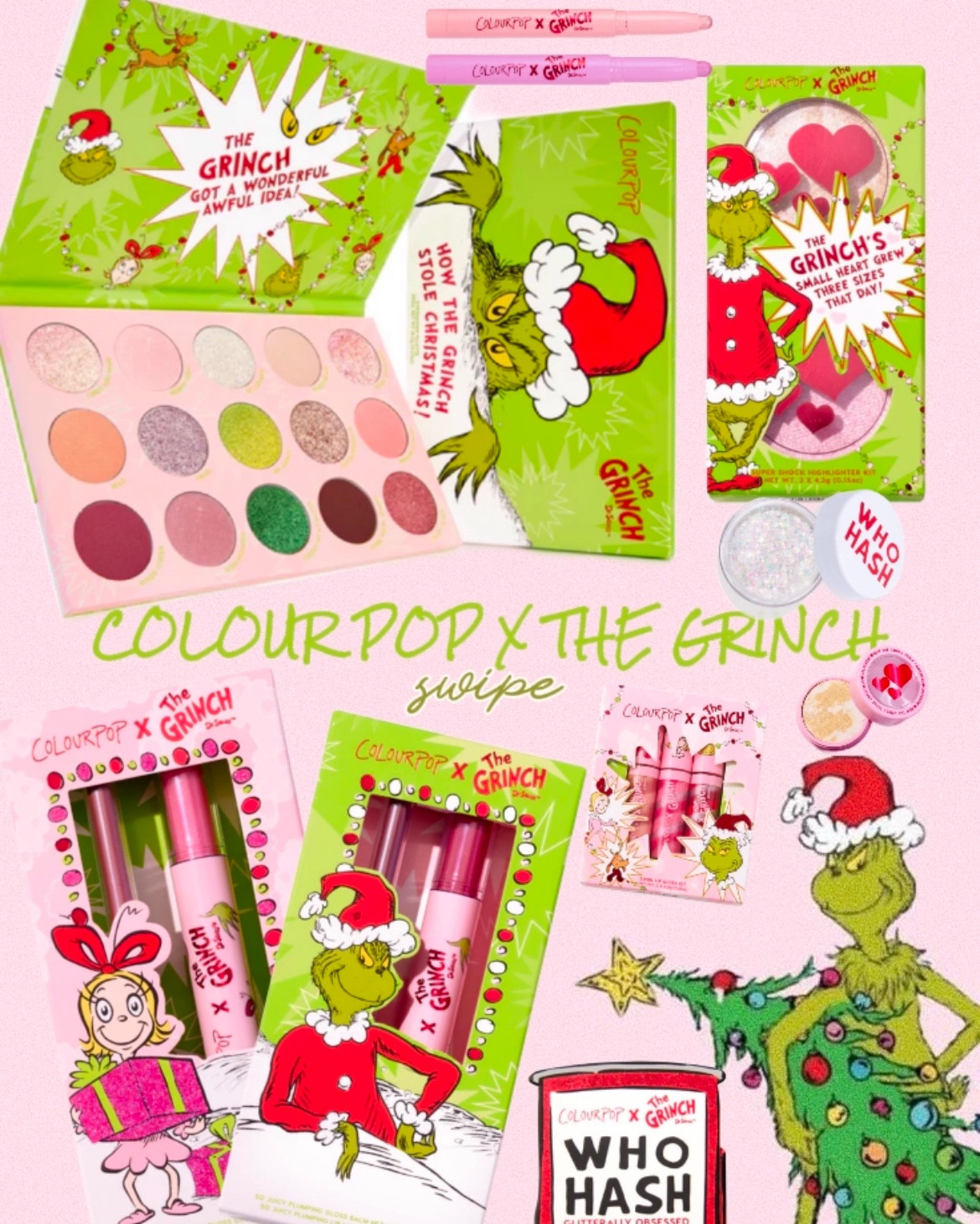 COLOUR POP X THE GRINCH✨💕💚

#LTKBeauty #LTKSeasonal