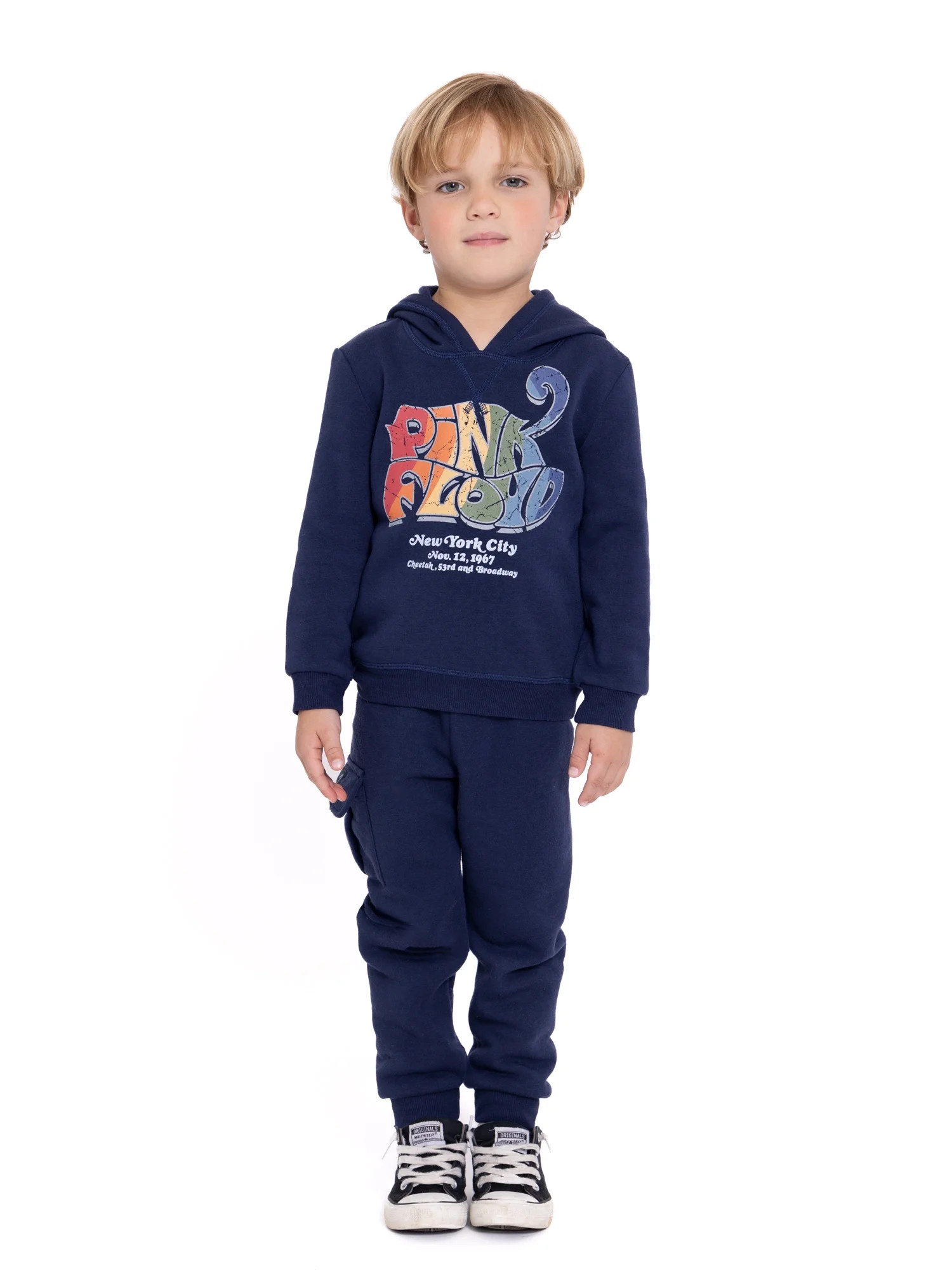 Pink Floyd Toddler Boy Hoodie and Joggers Set, Sizes 12M-5T | Walmart (US)
