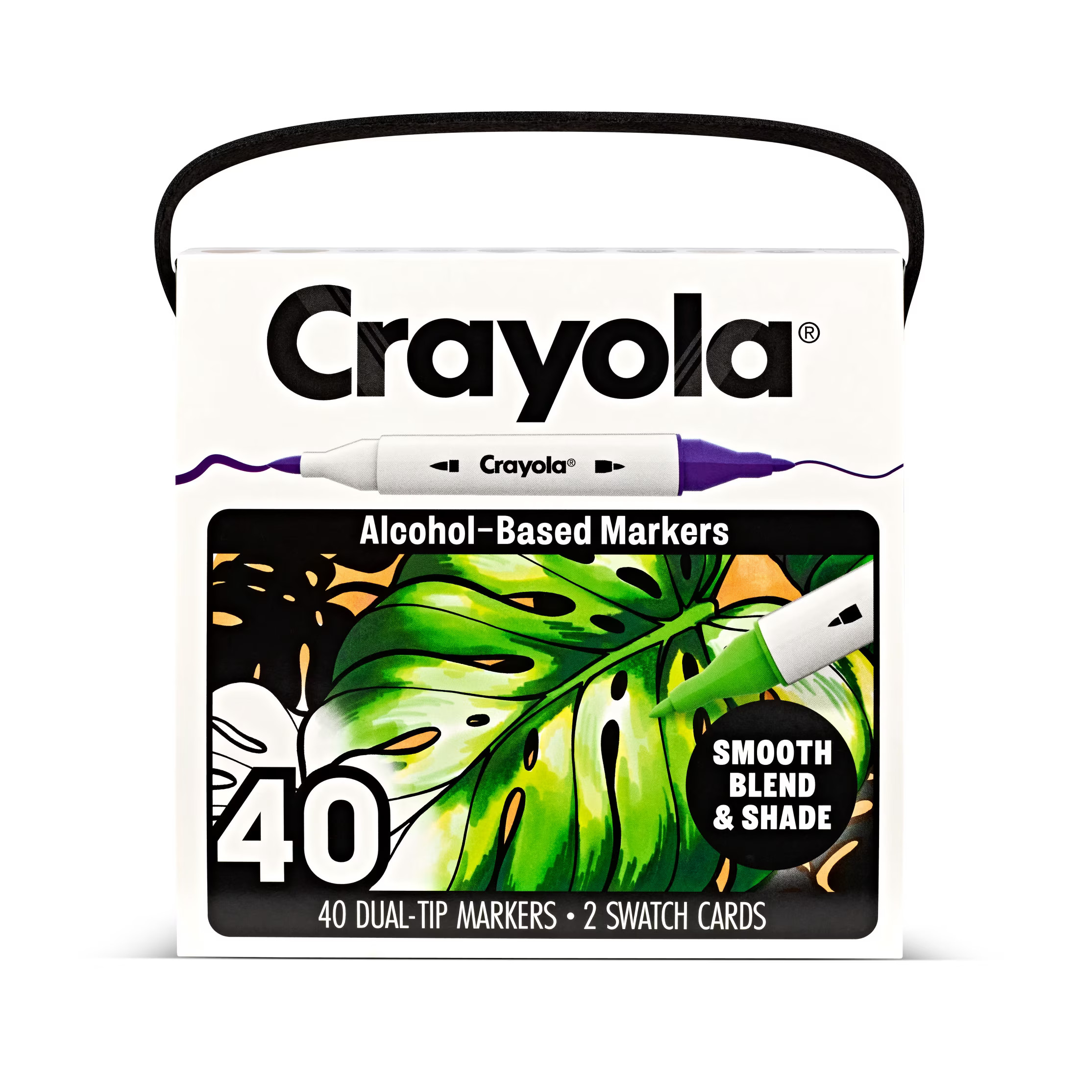 Crayola Color Collections Dual-Tip Alcohol Markers - Garden Harvest (8ct), Adult Coloring Book Markers for Blending, Shading & Layering, Fine & Chisel Tips | Walmart (US)