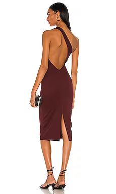 LPA Adila Dress in Burgundy from Revolve.com | Revolve Clothing (Global)