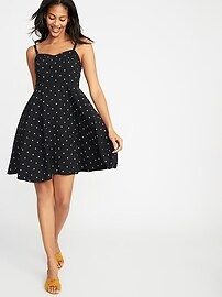 Fit & Flare Printed Cami Dress for Women | Old Navy US
