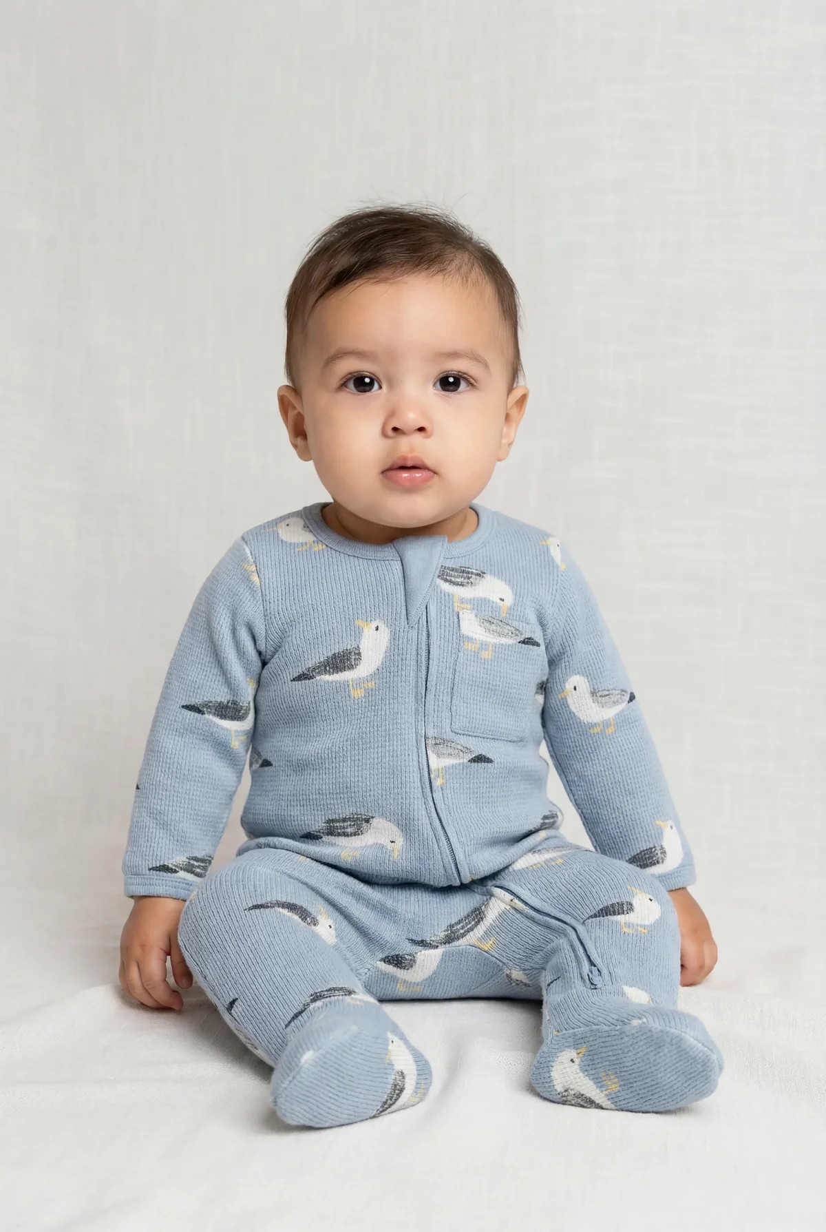Zipper One-Piece - Organic Baby Clothes - Monica + Andy | Monica + Andy
