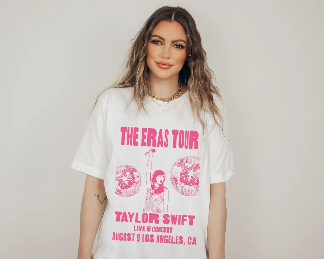Custom Eras Tour Merch Shirt Sweatshirt | Eras Tour Outfit | Swift Eras Merch with Date and City ... | Etsy (US)