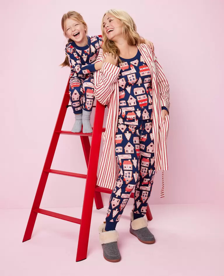 Gingerbread Village Matching Family Pajamas | Hanna Andersson