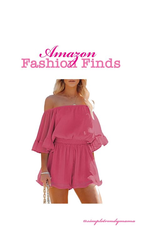 Such a cute romper! Comes in other colors! 

#amazon #summerstyle #summeroutfit #vacationoutfit

#LTKstyletip #LTKfindsunder100 #LTKfindsunder50