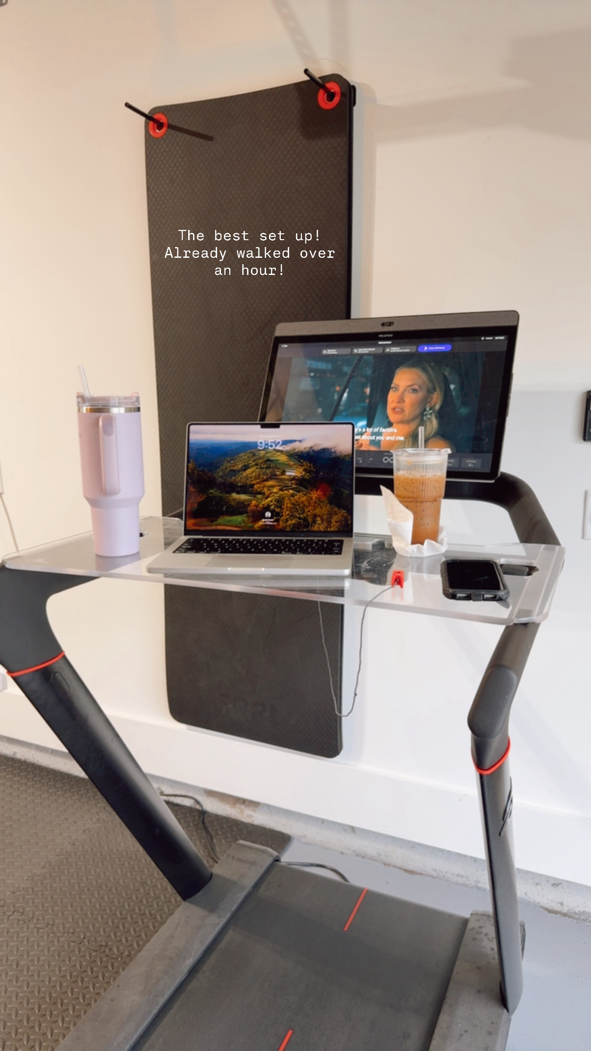 Lots of questions about my treadmill desk set up! Here's all the links! 

 #LTKdayinmylife #LTKfitnessgoals #LTKHome