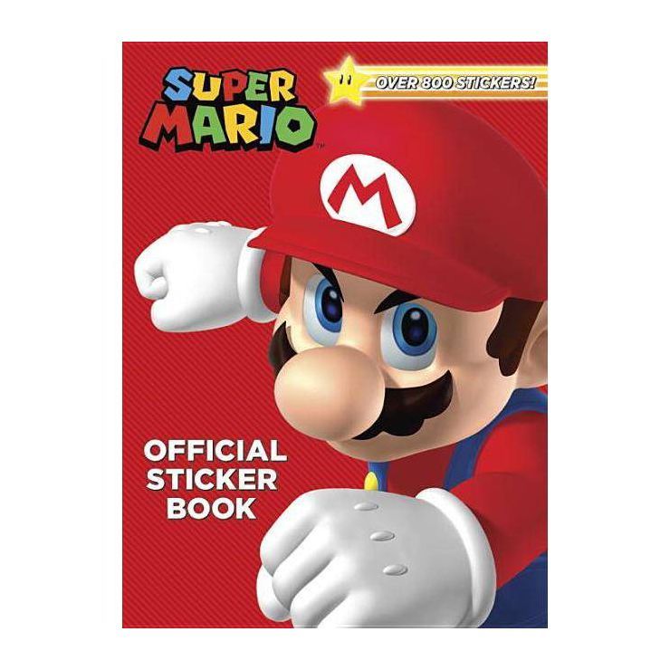 Super Mario Official Sticker Book -  by Steve Foxe (Paperback) | Target