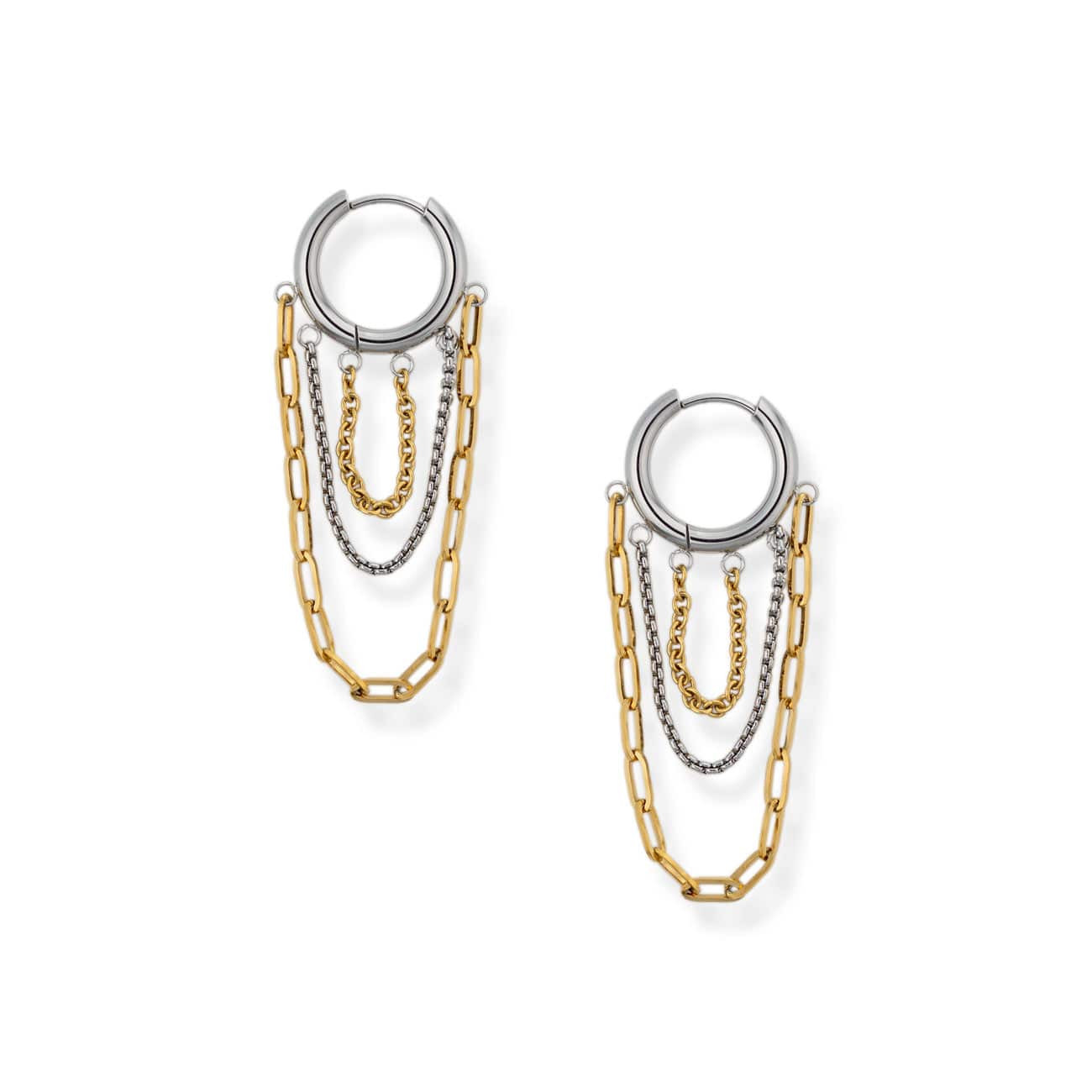 Carey Chain Huggies | BRACHA