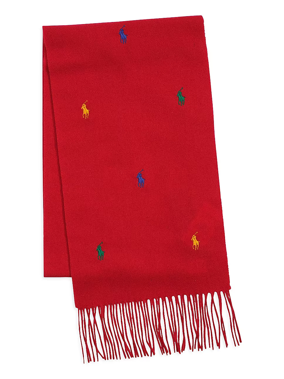 Madison Tweeds Embroidered Wool & Cashmere Scarf | Saks Fifth Avenue