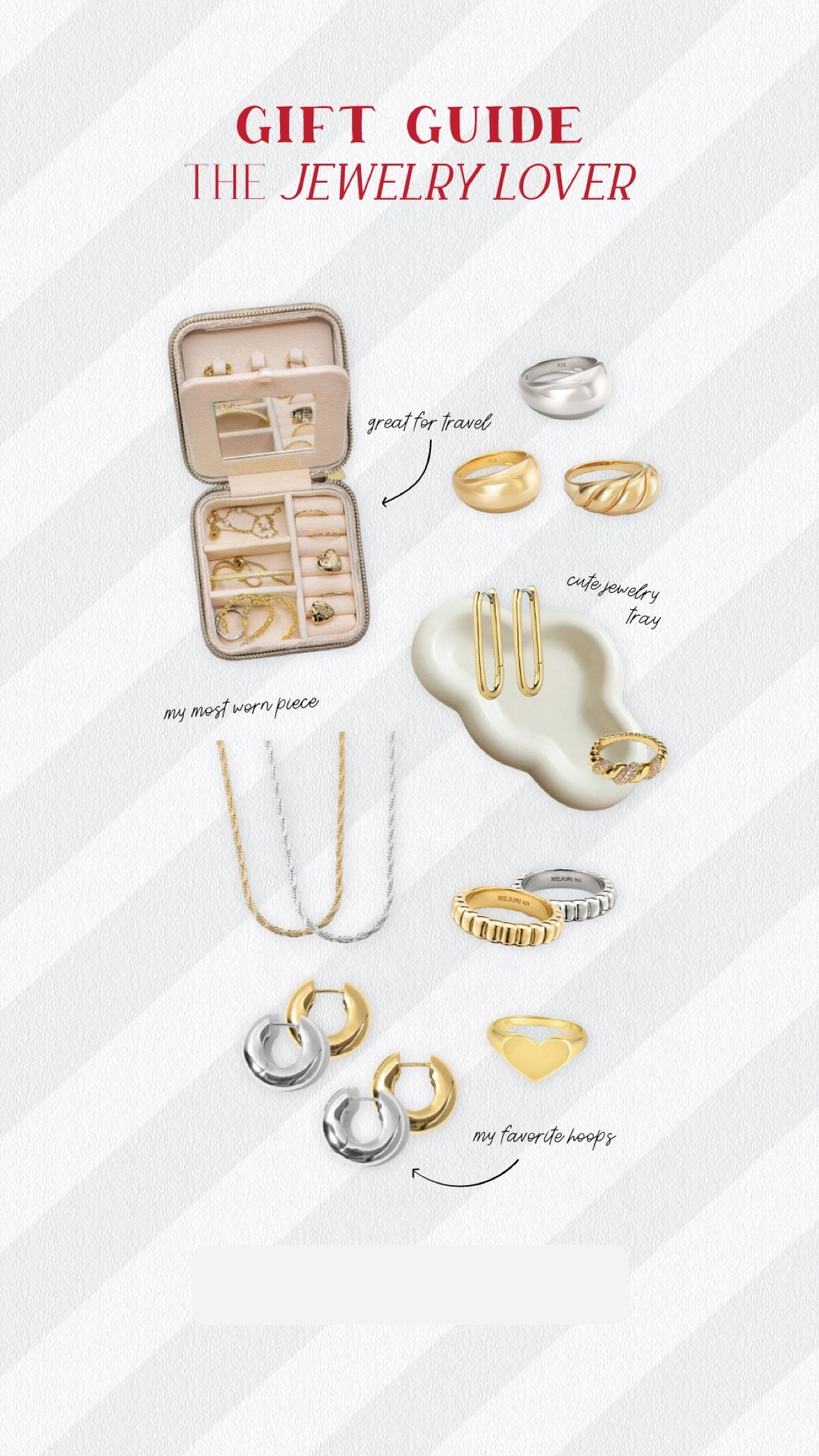 Jewelry gift guide! 

#LTKGiftGuide #LTKfindsunder100