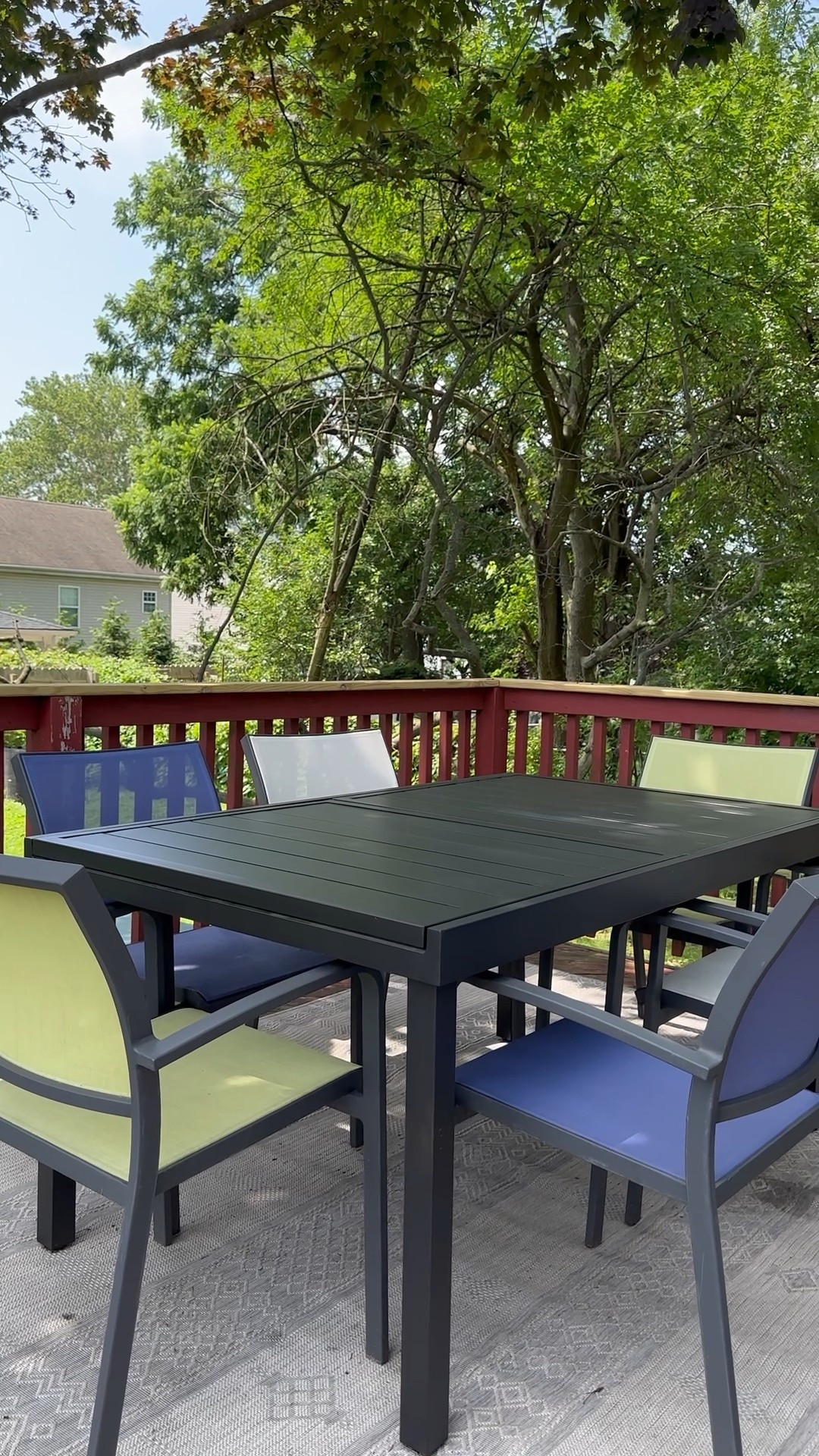 We’ve been enjoying this outdoor dining table so much! ANNND it extends to seat 8 with the included leaf. 

*chairs are super old and were given to me by my grand mom 🥰

#LTKHome